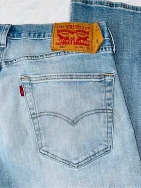Levi's 501 Light Blue Men’s Jeans 34x32